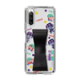 スリムプロテクションケース - STAND & RING RIBBON Black［ キャンディーカリエス - ステッカー ］