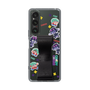 スリムプロテクションケース - STAND & RING RIBBON Black［ キャンディーカリエス - ステッカー ］