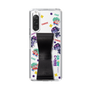 スリムプロテクションケース - STAND & RING RIBBON Black［ キャンディーカリエス - ステッカー ］