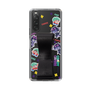 スリムプロテクションケース - STAND & RING RIBBON Black［ キャンディーカリエス - ステッカー ］