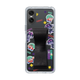 スリムプロテクションケース - STAND & RING RIBBON Black［ キャンディーカリエス - ステッカー ］