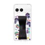 スリムプロテクションケース - STAND & RING RIBBON Black［ キャンディーカリエス - ステッカー ］