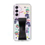 スリムプロテクションケース - STAND & RING RIBBON Black［ キャンディーカリエス - ステッカー ］