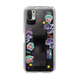 スリムプロテクションケース - STAND & RING RIBBON Black［ キャンディーカリエス - ステッカー ］