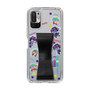 スリムプロテクションケース - STAND & RING RIBBON Black［ キャンディーカリエス - ステッカー ］