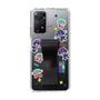 スリムプロテクションケース - STAND & RING RIBBON Black［ キャンディーカリエス - ステッカー ］