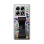 スリムプロテクションケース - STAND & RING RIBBON Black［ キャンディーカリエス - ステッカー ］