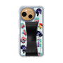 スリムプロテクションケース - STAND & RING RIBBON Black［ キャンディーカリエス - みんな ］