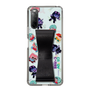 スリムプロテクションケース - STAND & RING RIBBON Black［ キャンディーカリエス - みんな ］
