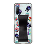 スリムプロテクションケース - STAND & RING RIBBON Black［ キャンディーカリエス - みんな ］