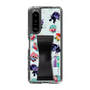 スリムプロテクションケース - STAND & RING RIBBON Black［ キャンディーカリエス - みんな ］