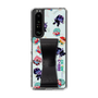 スリムプロテクションケース - STAND & RING RIBBON Black［ キャンディーカリエス - みんな ］