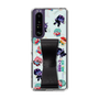 スリムプロテクションケース - STAND & RING RIBBON Black［ キャンディーカリエス - みんな ］
