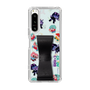 スリムプロテクションケース - STAND & RING RIBBON Black［ キャンディーカリエス - みんな ］