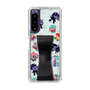 スリムプロテクションケース - STAND & RING RIBBON Black［ キャンディーカリエス - みんな ］
