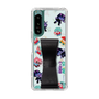 スリムプロテクションケース - STAND & RING RIBBON Black［ キャンディーカリエス - みんな ］