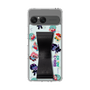 スリムプロテクションケース - STAND & RING RIBBON Black［ キャンディーカリエス - みんな ］