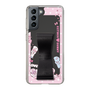 スリムプロテクションケース - STAND & RING RIBBON Black［ エスターバニー - Love ］