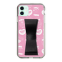 スリムプロテクションケース - STAND & RING RIBBON Black［ エスターバニー - Pattern ］