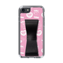 スリムプロテクションケース - STAND & RING RIBBON Black［ エスターバニー - Pattern ］