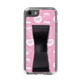 スリムプロテクションケース - STAND & RING RIBBON Black［ エスターバニー - Pattern ］