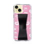 スリムプロテクションケース - STAND & RING RIBBON Black［ エスターバニー - Pattern ］
