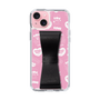 スリムプロテクションケース - STAND & RING RIBBON Black［ エスターバニー - Pattern ］