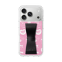 スリムプロテクションケース - STAND & RING RIBBON Black［ エスターバニー - Pattern ］