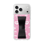 スリムプロテクションケース - STAND & RING RIBBON Black［ エスターバニー - Pattern ］