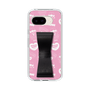 スリムプロテクションケース - STAND & RING RIBBON Black［ エスターバニー - Pattern ］