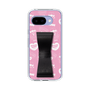 スリムプロテクションケース - STAND & RING RIBBON Black［ エスターバニー - Pattern ］