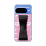 スリムプロテクションケース - STAND & RING RIBBON Black［ エスターバニー - Pattern ］