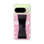 スリムプロテクションケース - STAND & RING RIBBON Black［ エスターバニー - Pattern ］