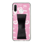 スリムプロテクションケース - STAND & RING RIBBON Black［ エスターバニー - Pattern ］