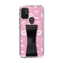 スリムプロテクションケース - STAND & RING RIBBON Black［ エスターバニー - Pattern ］
