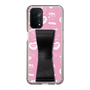 スリムプロテクションケース - STAND & RING RIBBON Black［ エスターバニー - Pattern ］