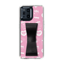 スリムプロテクションケース - STAND & RING RIBBON Black［ エスターバニー - Pattern ］