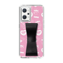 スリムプロテクションケース - STAND & RING RIBBON Black［ エスターバニー - Pattern ］