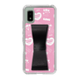 スリムプロテクションケース - STAND & RING RIBBON Black［ エスターバニー - Pattern ］