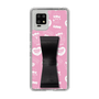 スリムプロテクションケース - STAND & RING RIBBON Black［ エスターバニー - Pattern ］