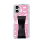 スリムプロテクションケース - STAND & RING RIBBON Black［ エスターバニー - Pattern ］