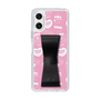 スリムプロテクションケース - STAND & RING RIBBON Black［ エスターバニー - Pattern ］