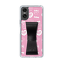 スリムプロテクションケース - STAND & RING RIBBON Black［ エスターバニー - Pattern ］
