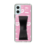 スリムプロテクションケース - STAND & RING RIBBON Black［ エスターバニー - Pattern ］