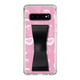 スリムプロテクションケース - STAND & RING RIBBON Black［ エスターバニー - Pattern ］