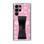 スリムプロテクションケース - STAND & RING RIBBON Black［ エスターバニー - Pattern ］