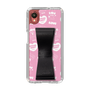 スリムプロテクションケース - STAND & RING RIBBON Black［ エスターバニー - Pattern ］