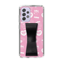 スリムプロテクションケース - STAND & RING RIBBON Black［ エスターバニー - Pattern ］