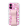 スリムプロテクションケース - STAND & RING RIBBON Sakura Pink［ 内藤ルネ - RUNE Girl Kids ］
