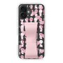 スリムプロテクションケース - STAND & RING RIBBON Sakura Pink［ 内藤ルネ - RUNE Girl Kids ］